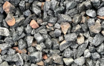 Dekoratiivkillustik Must-kirju graniit 12/18 1000kg bigbag