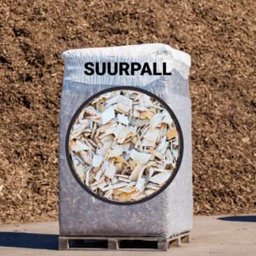 Lehtpuuhake 20-50 mm (kask) 3m³ Suurpall