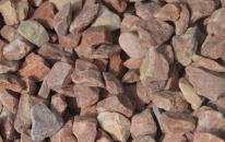 Dekoratiivkillustik Punane 8/16 1000kg bigbag