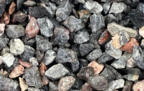 Dekoratiivkillustik Must-kirju graniit 16/32 1000kg bigbag