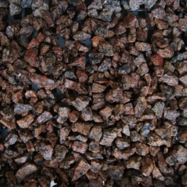 Dekoratiivkillustik Punakas graniit 3/8 1000kg bigbag