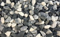 Dekoratiivkillustik Mitmevärviline varjundiga 8/16 1000kg bigbag