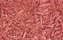 Värviline multš erepunane - 1 alus (40 kotti/2 m³)