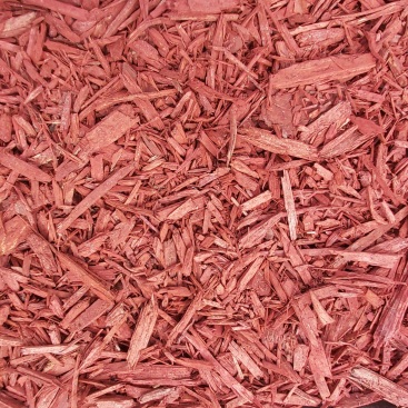 Värviline multš erepunane - 1 alus (40 kotti/2 m³)